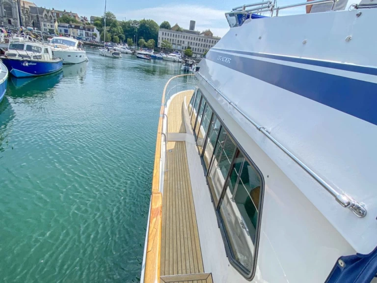 Trader 54 Sundeck charter bareboat or captained in  City of Belfast