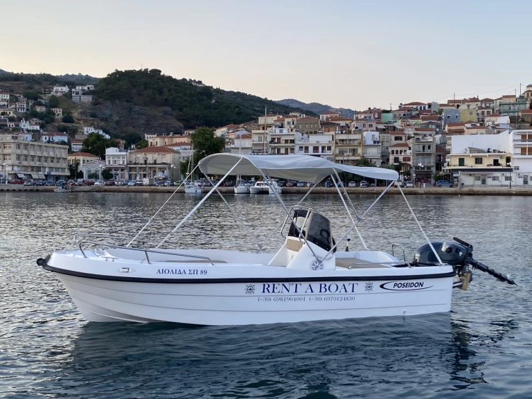 Motorboat for rent Plomari at the best price