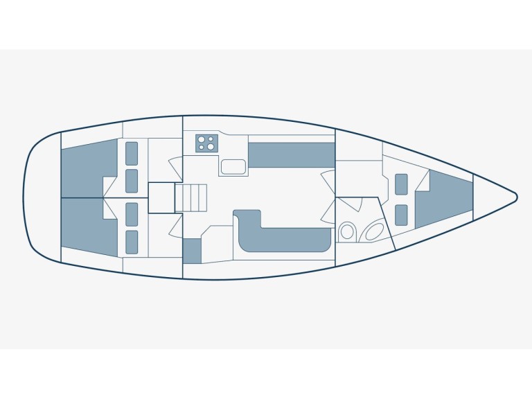 Sailboat rental in Nikiána - Bavaria Bavaria 37