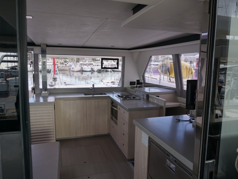 Bareboat Rental Catamaran Leopard with a boat licence