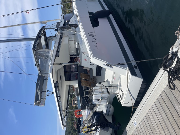Fountaine Pajot Lucia 40_4 cabins in Cogolin on SamBoat