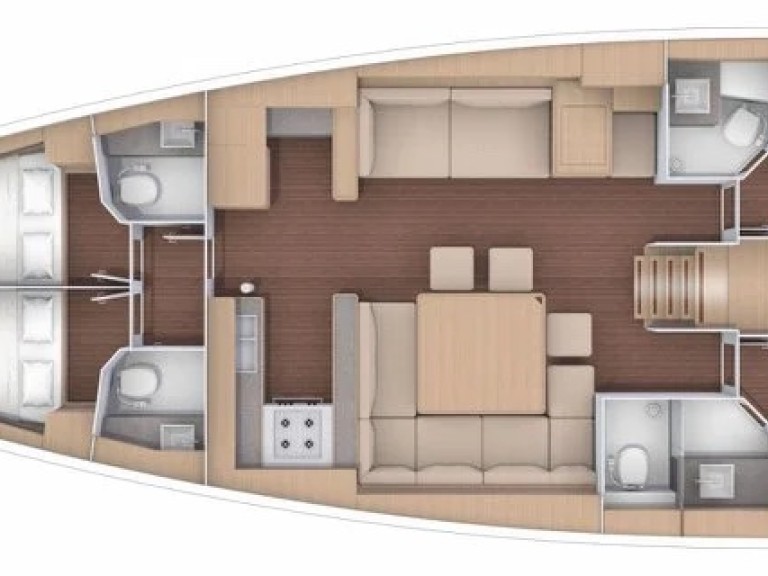 Rent a Dufour Dufour 56 Exclusive Capo d'Orlando