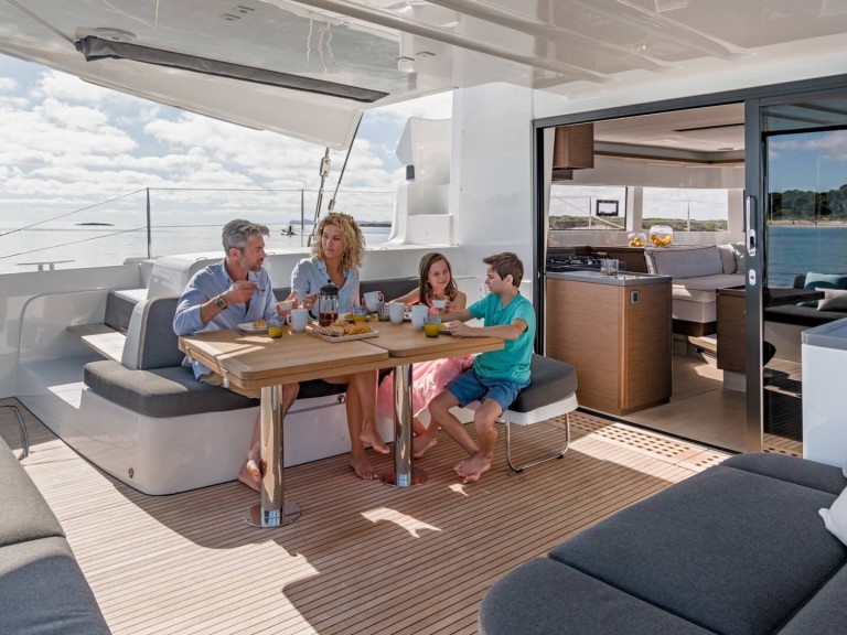 Bareboat Rental Catamaran Lagoon with a boat licence