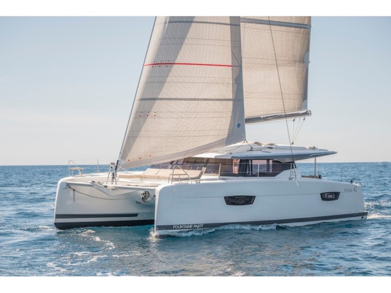 Fountaine Pajot Astrea 42 charter bareboat or captained in  Palermo