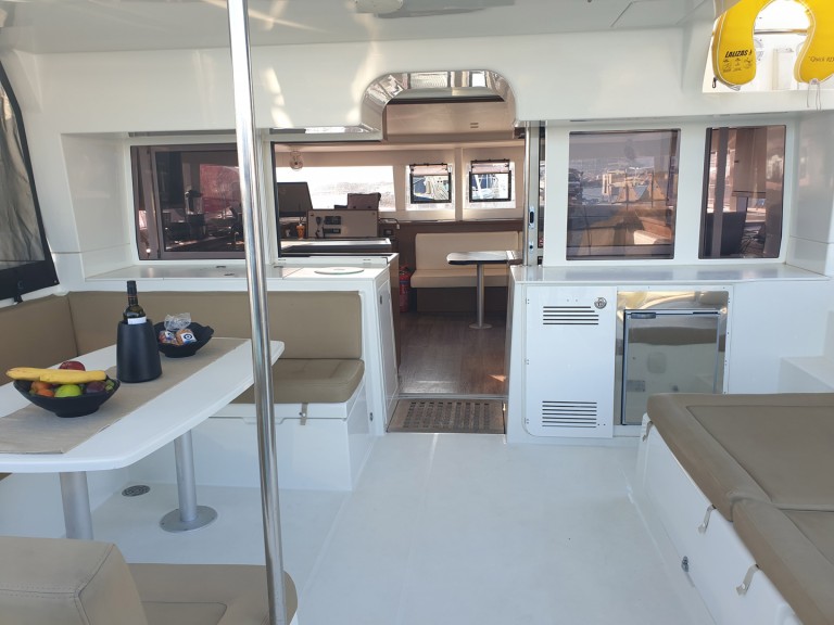 Bareboat Rental Catamaran Lagoon with a boat licence