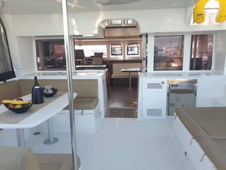 Bareboat Rental Catamaran Lagoon with a boat licence