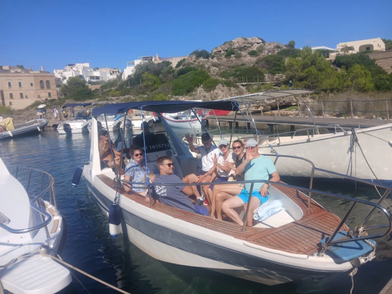 Rio Rio 750 Open charter bareboat or captained in  Santa Maria di Leuca