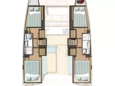 Bali Bali Catsmart charter bareboat or captained in  Hyères