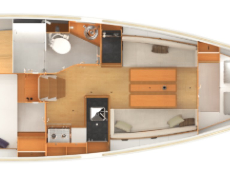 Sailboat rental in Hyères - Bénéteau Sun Odyssey 349