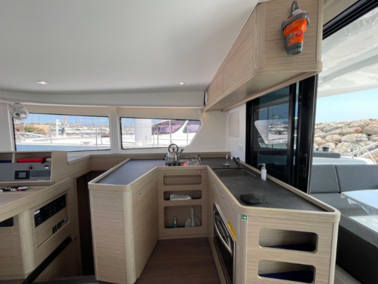 Bareboat Rental Catamaran Lagoon with a boat licence