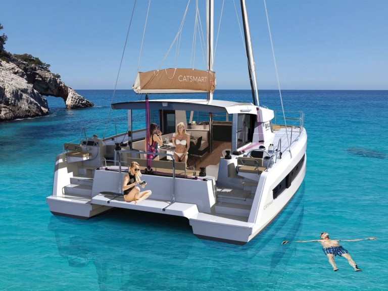 Bareboat Rental Catamaran 15 with a boat licence