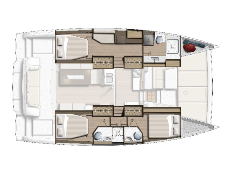 Bareboat Rental Catamaran Bali with a boat licence