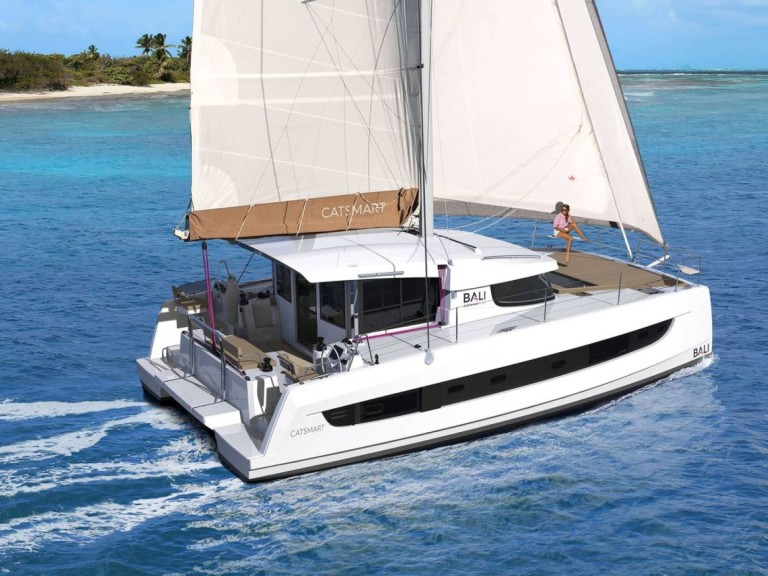 Bareboat Rental Catamaran Bali with a boat licence
