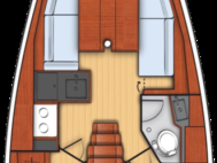 Sailboat rental in Split - Bénéteau Oceanis 35.1