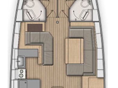 Boat rental Bénéteau Oceanis 51.1 in Split on Samboat