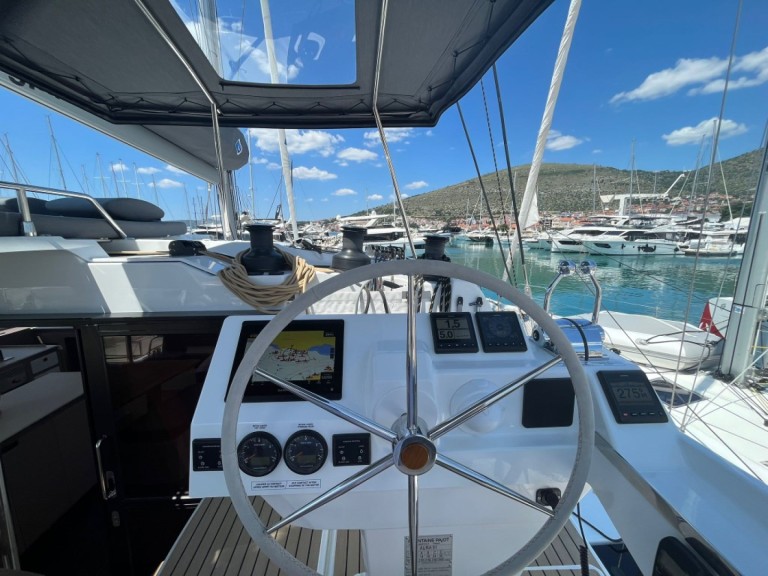 Fountaine Pajot Aura 51 charter bareboat or captained in  Seget Donji