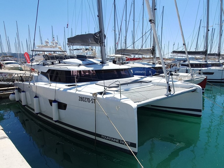 Fountaine Pajot Elba 45 charter bareboat or captained in  Seget Donji