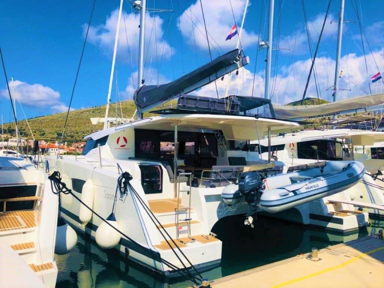 Catamaran rental with or without captain Fountaine Pajot Seget Donji