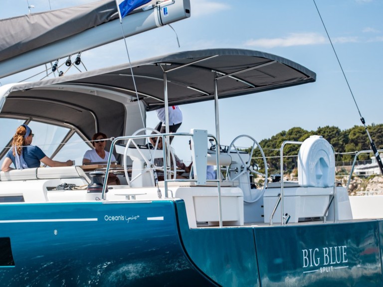 Bénéteau Oceanis 54 charter bareboat or captained in  Seget Donji