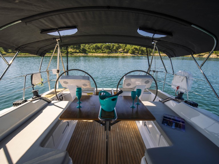Hanse Hanse 458 charter bareboat or captained in  Šibenik