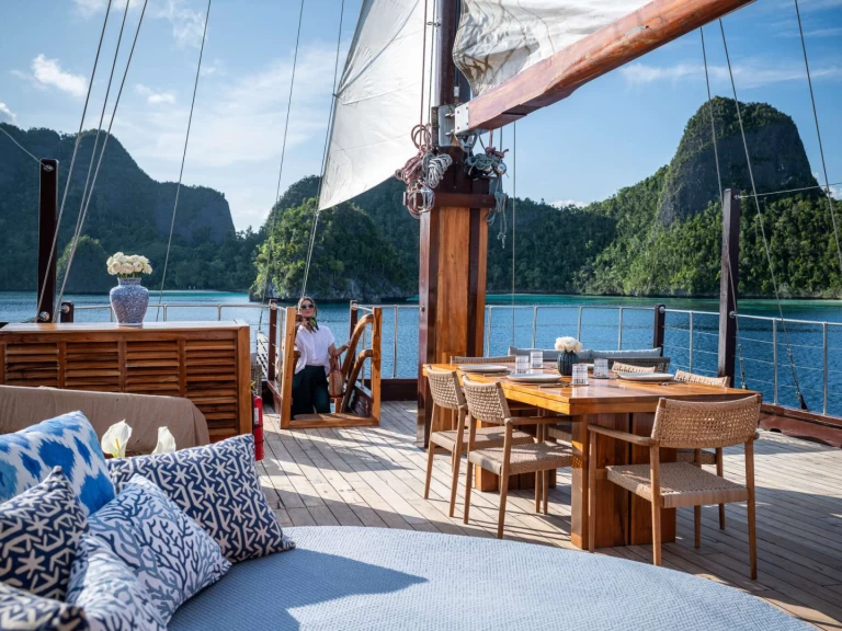Luxury Yacht rental in Raja Ampat Islands -  SEQUOIA