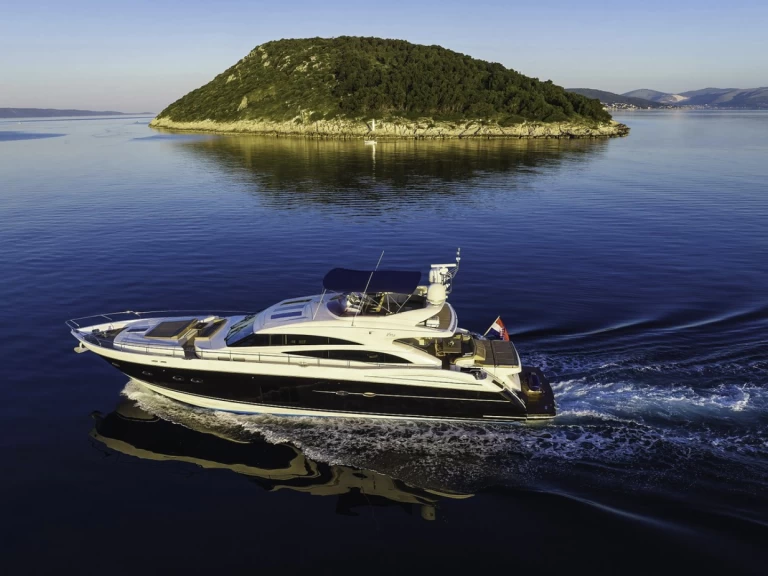 Princess Princess V85 charter bareboat or captained in  Kaštela