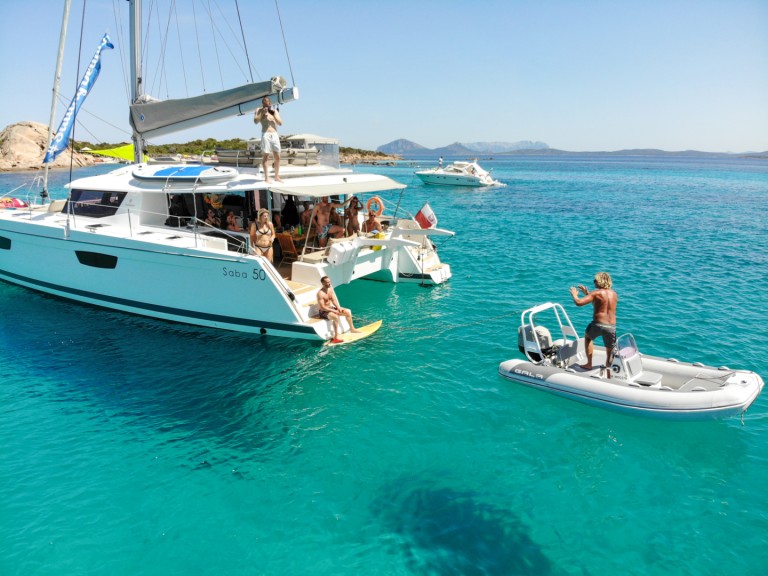 Rent a Fountaine Pajot Saba 50 Olbia