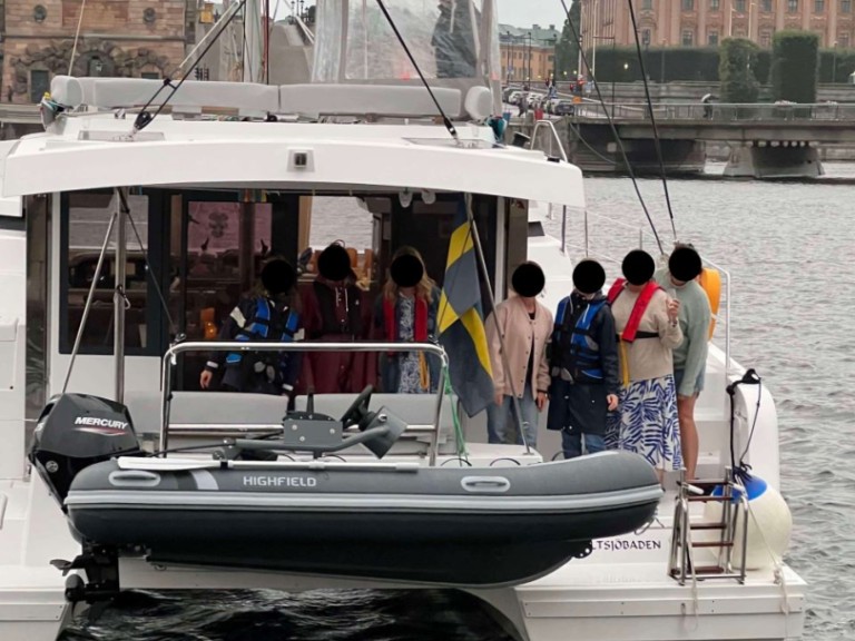 Catamaran rental with or without captain Bali Catamarans Lidingö