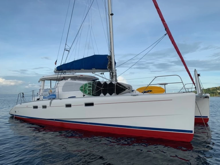 Bareboat Rental Catamaran Leopard with a boat licence