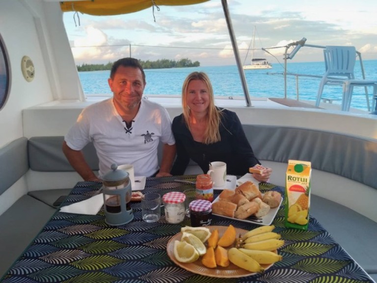 Nautitech Nautitech 441 charter bareboat or captained in  Papeete