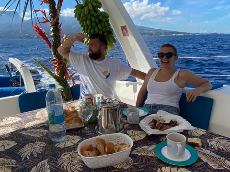 Catamaran rental with or without captain Leopard Papeete