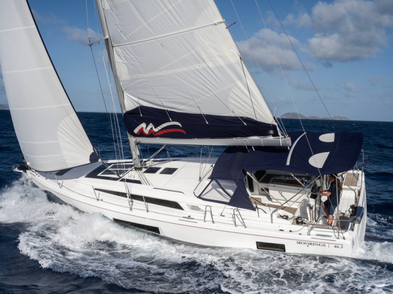Bénéteau Oceanis 46.3 charter bareboat or captained in  Oyster Pond