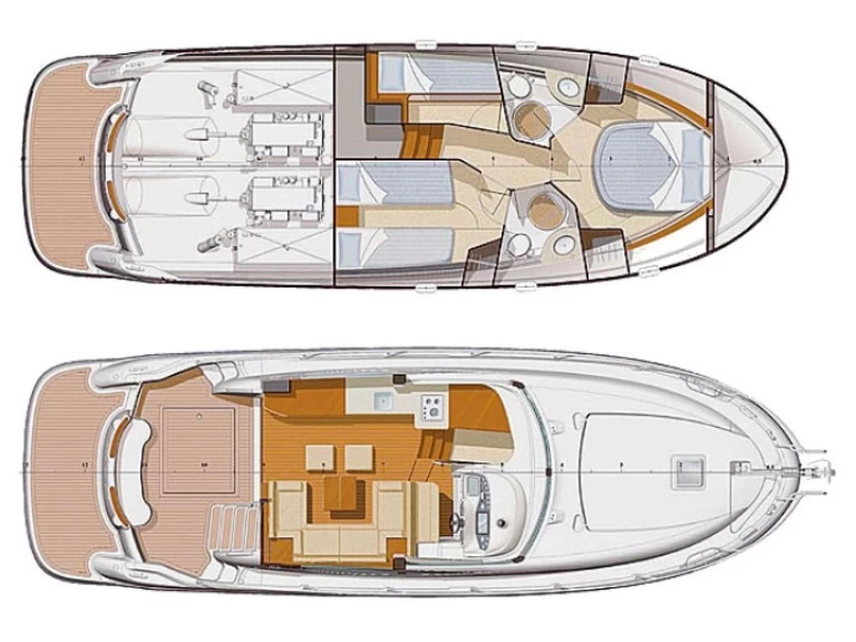 Motorboat rental with or without captain Prestige Cagliari