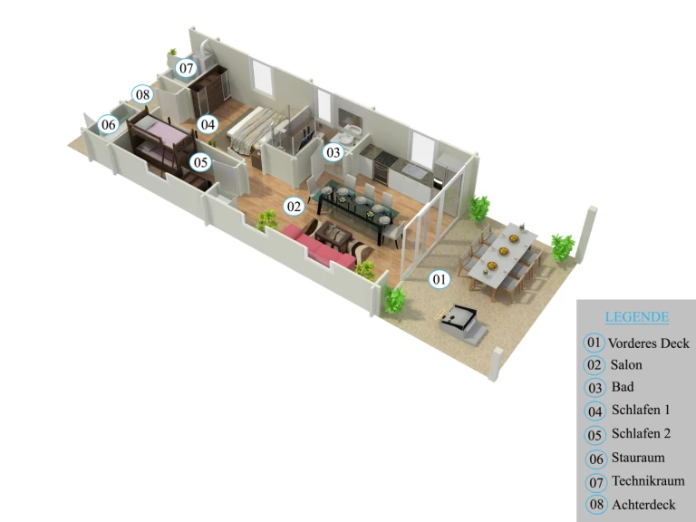 Clearwater CW 1/2/3 in Rheinsberg on SamBoat