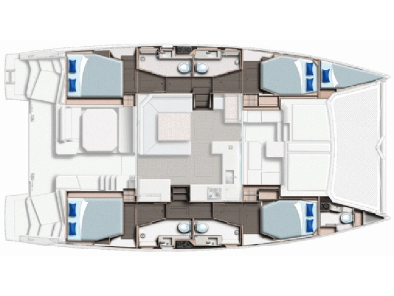 Catamaran rental with or without captain Leopard Saint George