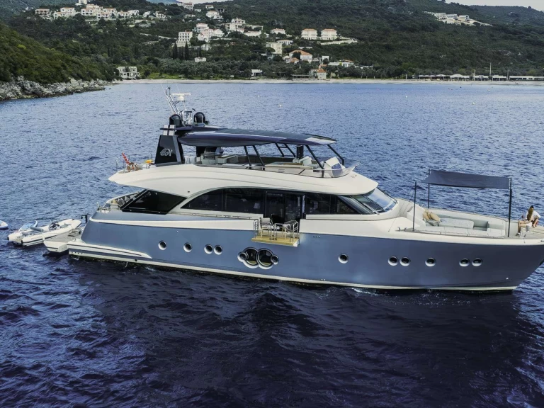 MonteCarloYachts GIORGIO charter bareboat or captained in  Kumbor