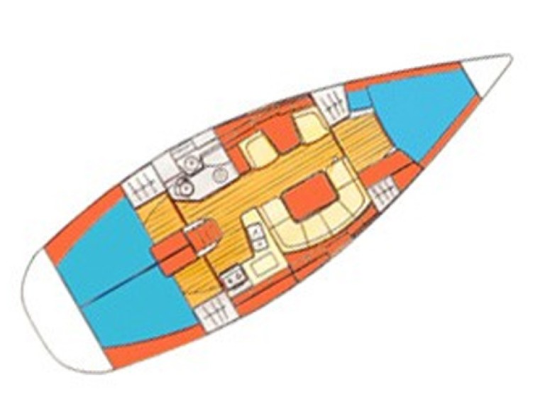 Sailboat rental with or without captain Jeanneau Port-Haliguen