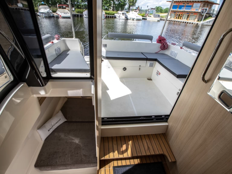 Bareboat Rental Houseboat Balt-Yacht with a boat licence