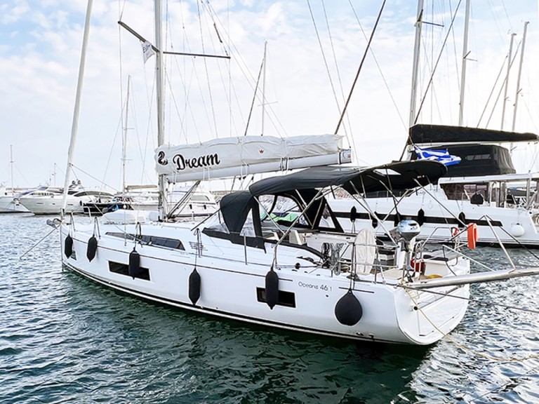 Bénéteau Oceanis 46.1 charter bareboat or captained in  Alimos
