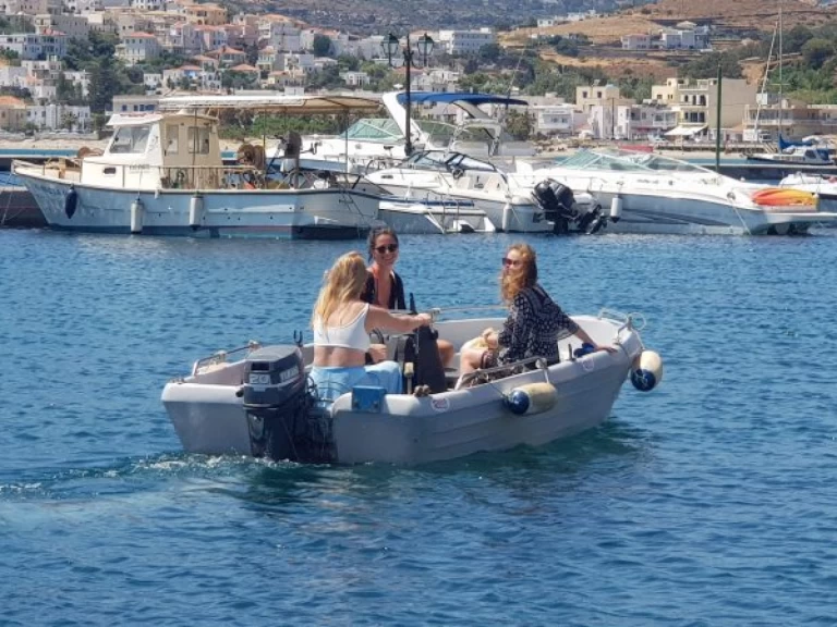 Pionner 15 charter bareboat or captained in  Andros
