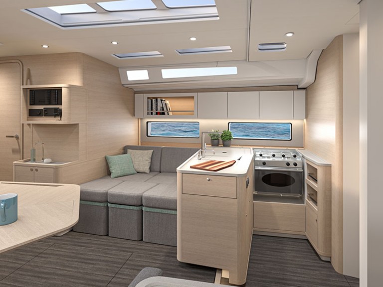 Bareboat Rental Sailboat Dufour with a boat licence