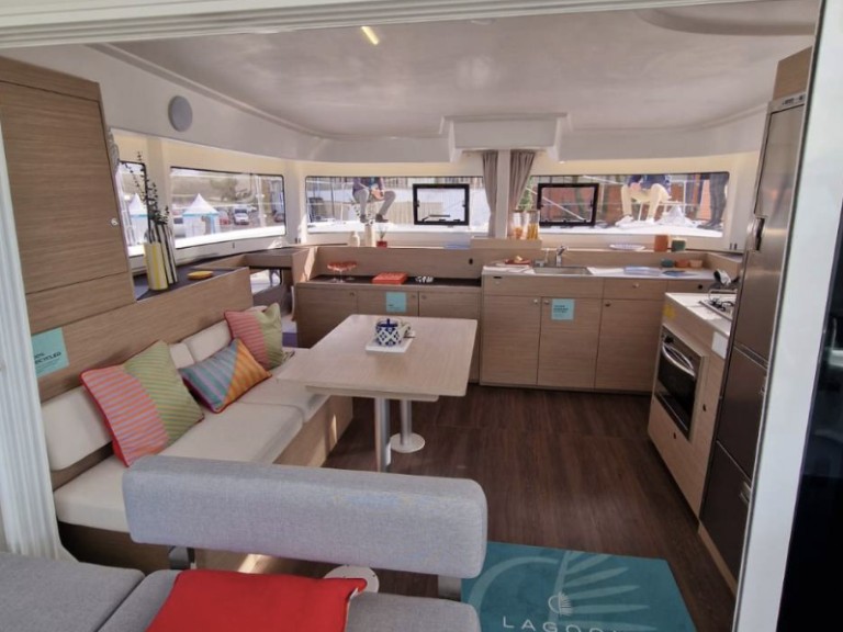 Bareboat Rental Catamaran Lagoon with a boat licence