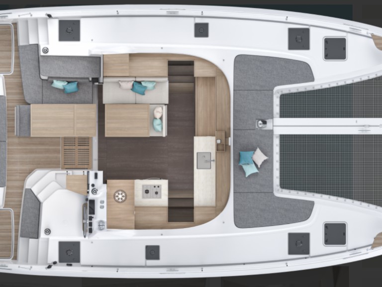 Lagoon Lagoon 38 charter bareboat or captained in  Bas du Fort