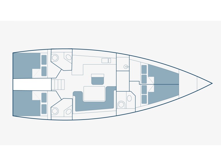 Sailboat for rent Agía Effimía at the best price