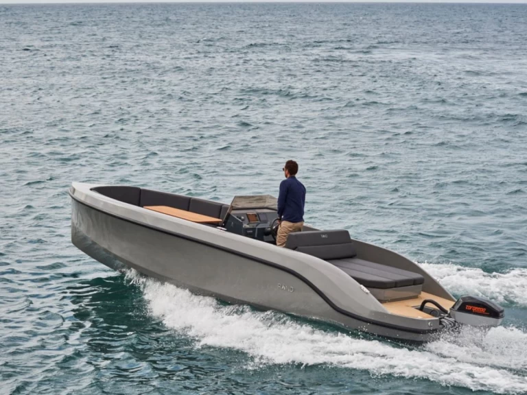 Bareboat Rental Motorboat Rand with a boat licence