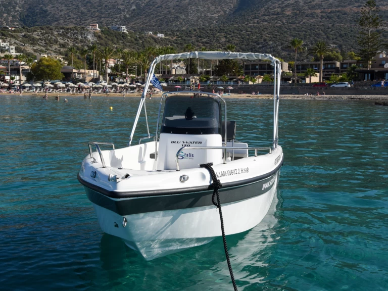 Bareboat Rental Motorboat Poseidon with a boat licence
