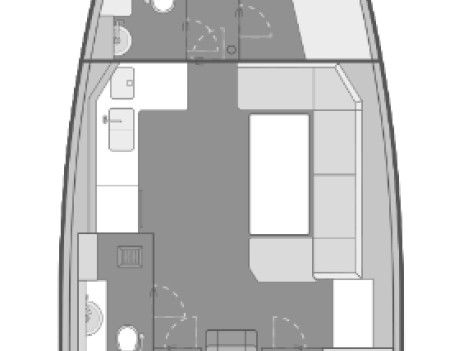 Elan Elan Impression 45 - 4 cab. charter bareboat or captained in  Šibenik