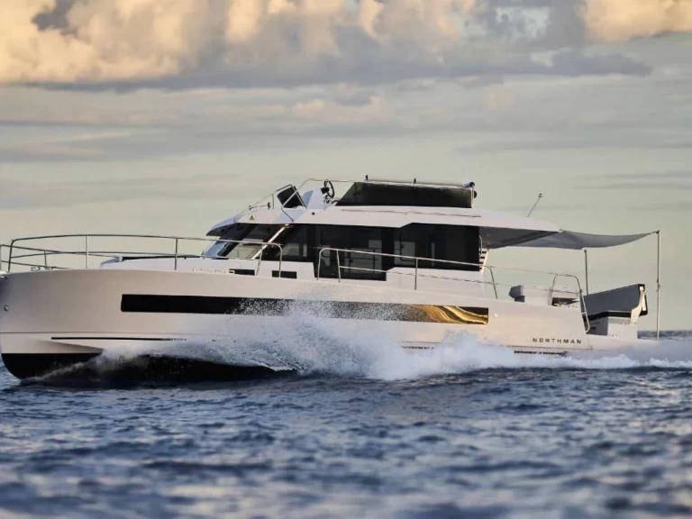 Northman Trawler 1300 charter bareboat or captained in  Saint-Raphaël