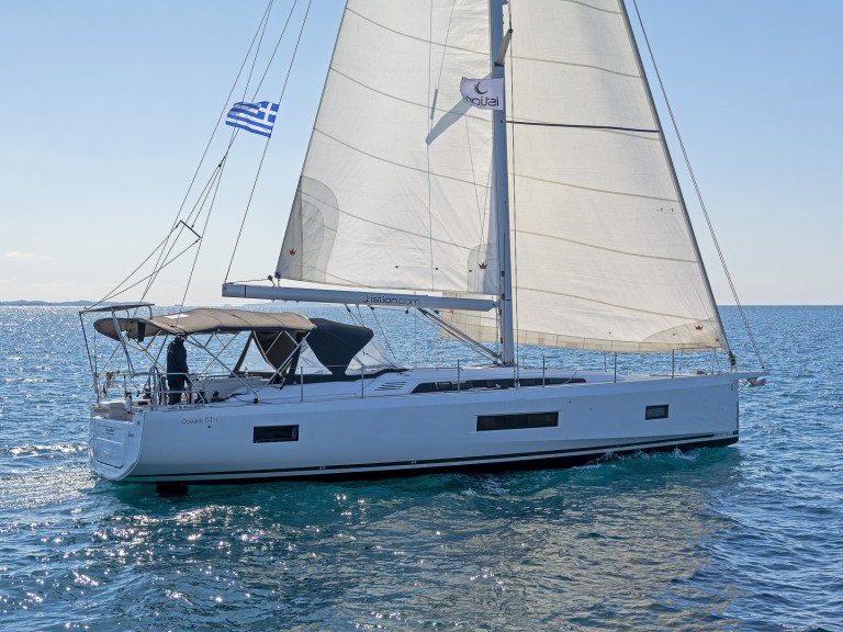 Bénéteau Oceanis 51.1 charter bareboat or captained in  Alimos