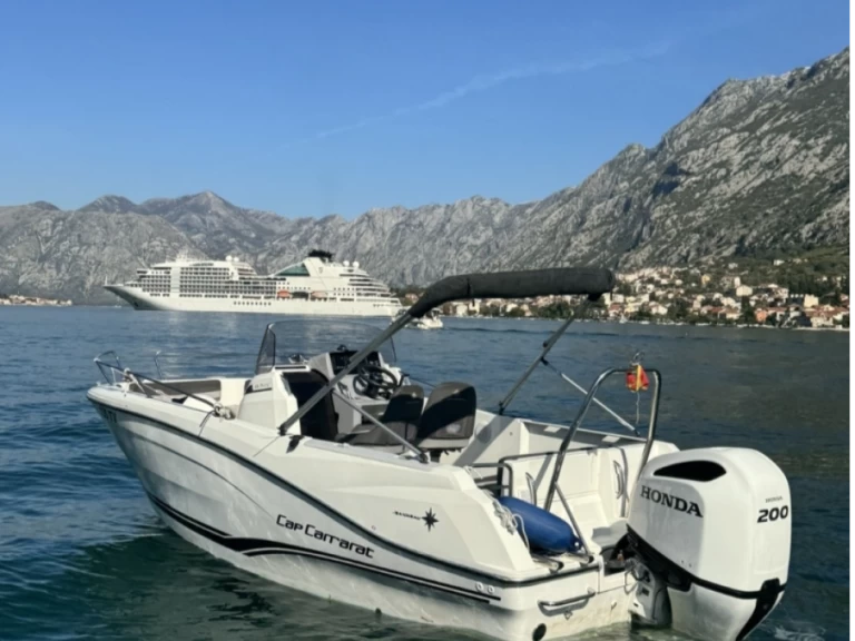 Jeanneau CAP CAMARAT 6,5 CC Style charter bareboat or captained in  Herceg Novi